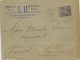 SAGE - 1900 - ENVELOPPE De PARIS Pour LE CAIRE (EGYPTE) - DESTINATION ! - 1876-1898 Sage (Type II)