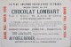 TRES BELLE CHROMO. CHOCOLAT LOMBART - CHATEL-GUYON - La Source Marguerite - En Parfait Etat - Lombart