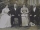 JOUR De NOCE - COUPLES De La BOURGEOISIE - Carte-photo - Vers 1930 - Au Dos, Correspondance Sur Le Mariage - Noces