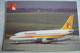 AIRLINE ISSUE / CARTE COMPAGNIE    HISPANIA  B 737 200 - 1946-....: Moderne