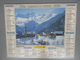 Vp-France-Calendrier 2004 Almanach Du Facteur - Eglise De Foncouverte - Parc De La Vanoise - Tamaño Grande : ...-1900