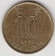 @Y@    Hong Kong   10  Cents  1995    (3760) - Hongkong