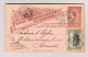 Belgisch Kongo - COQUILHATVILLE 12.5.1902 Ganzsache 10c + 5c Zusatz Nach Belgien - Storia Postale