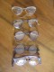 Delcampe - Assortiment De 7 Paires De Lunettes  De Vue Anciennes  1940 à 1960 Env  Voir Détail Et Clichés - Glasses