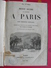 Petit Guide De L'étranger à Paris. Frédéric Bernard. 1855. 40 Vignettes Lancelot Bhérond. Hachette + Plan - Parijs