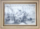 SUISSE SWISS LAVIS AQUARELLE ORIGINAL D'UNE SCENE DE LIESSE EN SUISSE ZUM STURENVOLL - Estampes & Gravures