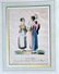 SUISSE SWISS COSTUMES  CANTON  D'URY DEMOISELLE ET FEMME D'ARTOF COLORIS DE L'EPOQUE - Estampes & Gravures