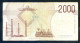 2000  Lire " ITALIE "  3 Octobre 1990    TTB       Bc 53 - 2000 Lire