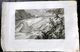 SUISSE SWISS GRANDE VUE DELA GLACIERE OU L'AAR PREND SA SOURCE   ZURLAUBEN 1780 - Estampes & Gravures