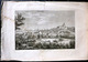 SUISSE SWISS GRANDE VUE DU CHATEAU DE SAINT DENIS DANS LE CANTON DE FRIBOURG   ZURLAUBEN 1780 - Estampes & Gravures