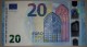 20 EURO S008G5 Draghi Italy Serie SB 723 Perfect UNC - 20 Euro