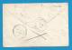 France - F1/067 - Type Napoleon III - N°22 Sur Enveloppe Obl. GC3581 ST ETIENNE Vers DUNIERES (voir Verso) - 1862 Napoleone III