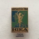 Badge (Pin) ZN003964 - Premio Europeo Mercurio D'oro 1969 IGEA Impianti Lavaggio A Secco Milano - Altri & Non Classificati