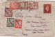 GRANDE-BRETAGNE - LETTRE POUR LA FRANCE - DIVERSES TAXES DE PRESENTATION (6 TIMBRES BANDEROLES) - DAGUIN DE CAGNES - 1859-1959 Lettres & Documents