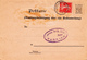 Carte Postale (Empfangsgestätigung über Eine Postanweisung) Affr 10 Cent Obl ZELLWEILER Du 4.7.19 - Cachet Allemand - Covers & Documents