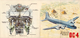 AVIATION CIVILE : DÉPLIANT PUBLICITAIRE : SABENA - AVION DOUGLAS DC 4 : OO-CBD ( YEAR ~ 1946 - 1961) - RARE !!! (v-290) - 1946-....: Moderne