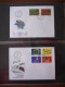 Delcampe - Collezione FDC Liechtenstein 1966/77 (m200) - Collections (en Albums)