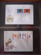 Delcampe - Collezione FDC Liechtenstein 1966/77 (m200) - Collections (en Albums)