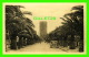 RABAT, MAROC - RUE DE ROUEN, ANIMÉE ET TOUR HASSAN - ÉDITION LA CIGOGNE - - Rabat