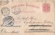 SOUTH AFRICA &#8594; 1896 Prepaid Printed Postcard To Germany - Multiple Cancels - Unclassified