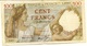 * Dernière Date* 100 Francs   "SULLY"    23    4    1942       TTB/SUP  Env. - 100 F 1939-1942 ''Sully''