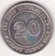 STRAITS SETTLEMENTS. 20 CENTS 1926. GEORGE V. ARGENT - Maleisië