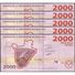 TWN - BURUNDI 52 - 2000 2.000 Francs 15.1.2015 DEALERS LOT X 5 - Prefix CB UNC - Burundi