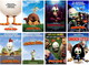 14 Postcards Of   Chicken Little Corpse Bride Film Moive  , Postkarte Carte Postal - Affiches Sur Carte