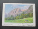 Österreich 1900 Feldpostkarte Künstlerkarte A. Zoff. Vratathal. Krain. Bahnpoststempel. Kleinmayer In Laibach - 1900-1949