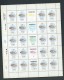 Tonga 1984 1s Shell & 3s Fish In Full Sheets Of 20 With Labels And Margins MNH , Some Surface Tone - Tonga (1970-...)