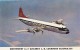 Northwest Orient Airlines Lockheed Electra Airline Issue Postcard - 1946-....: Ere Moderne