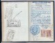 Delcampe - URUGUAY - 1980 PASSPORT - PASSEPORT - UK MODEL- Vf JUGOSLAVIJA - PORTUGAL - ROYAUME Du MAROC - VISAS And REVENUES STAMPS - Historical Documents