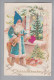 AK Motiv Samiklaus St.Nikolaus Präge-Litho - Saint-Nicolas