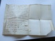 Delcampe - Frankreich Vorphila / Prephila Brief Nach Lyon... 18....? Interessant? - 1801-1848: Précurseurs XIX