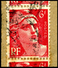 FRANCE - YT 721Aa MECHES RELIEES DANS BANDE DE 3 TIMBRES SUR LETTRE - Lettres & Documents