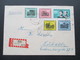 Delcampe - DDR Belegeposten 1958 - 1976 FDC / Einschreiben / Satzbriefe / Blocks / ZD Usw. 100 Belege! Stöberposten / Fundgrube?! - Verzamelingen