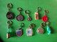 Delcampe - Gros Lot De   Porte Cle -vintage Alimentaire Et Autres   Etc....-bourbon Pour 2- Augis Pour 2 - Porte-clefs