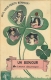 63-520 CPA  Original   LATOUR D AUVERGNE  Un Bonjour   Trefle à Quatre Feuilles     Belle Carte - Autres & Non Classés