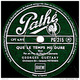 78 Trs - Pathé PG 215 - état B - GEORGES GUETARY - BOLERO - QUE LE TEMPS ME DURE - 78 T - Disques Pour Gramophone