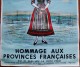 AFFICHE CARZOU 60 - HOMMAGE AUX PROVINCES FRANCAISES - 31 MAI-14 JUIN 1960 - Affiches