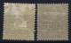 Guadeloupe Yv Nr  10 + 11  MH/* Falz/ Charniere  1890 - Nuovi