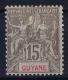 Guyane  Yv Nr  45  MH/* Falz/ Charniere 1900 - Neufs