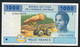 C.A.S.  CONGO = LETTER T . P107T  1000 FRANCS  2002  VF  NO P.h. - Estados Centroafricanos