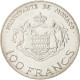 Monnaie, Monaco, Rainier III, 100 Francs, 1982, SPL, Argent, KM:161 - 1960-2001 New Francs