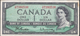 CANADA  P75  1  DOLLAR   1954   VF NO P.h. ! - Kanada