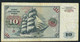 GERMANY  P31a  10  MARK   1970   AVF   NO P.h. - 10 Deutsche Mark