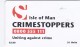 Isle Of Man, MAN 115, Crimestoppers, 2 Scans .  Small CN - Man (Isle Of)