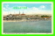 SANTA CRUZ, CA - THE CASINO AND BEACH, ANIMATED - C. T. AMERICAN ART COLORED - - Autres & Non Classés