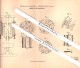 Original Patent - William Hay Caldwell In Inverkeithing , 1901 , Scotland Mill For Paper Factory !!! - Fife