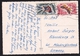 Lebanon: PPC Picture Postcard To Germany, 1955, 2 Stamps, Butterfly, Insect, Bird (traces Of Use) - Libanon